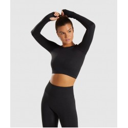 crop t-shirt full sleeve