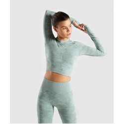 crop t-shirt full sleeve