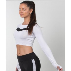 crop t-shirt full sleeve