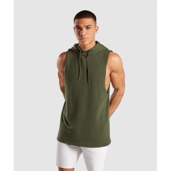 Hoodie Sleeve Less